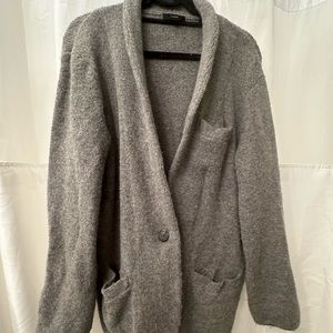 Jcrew cocoon sweater blazer